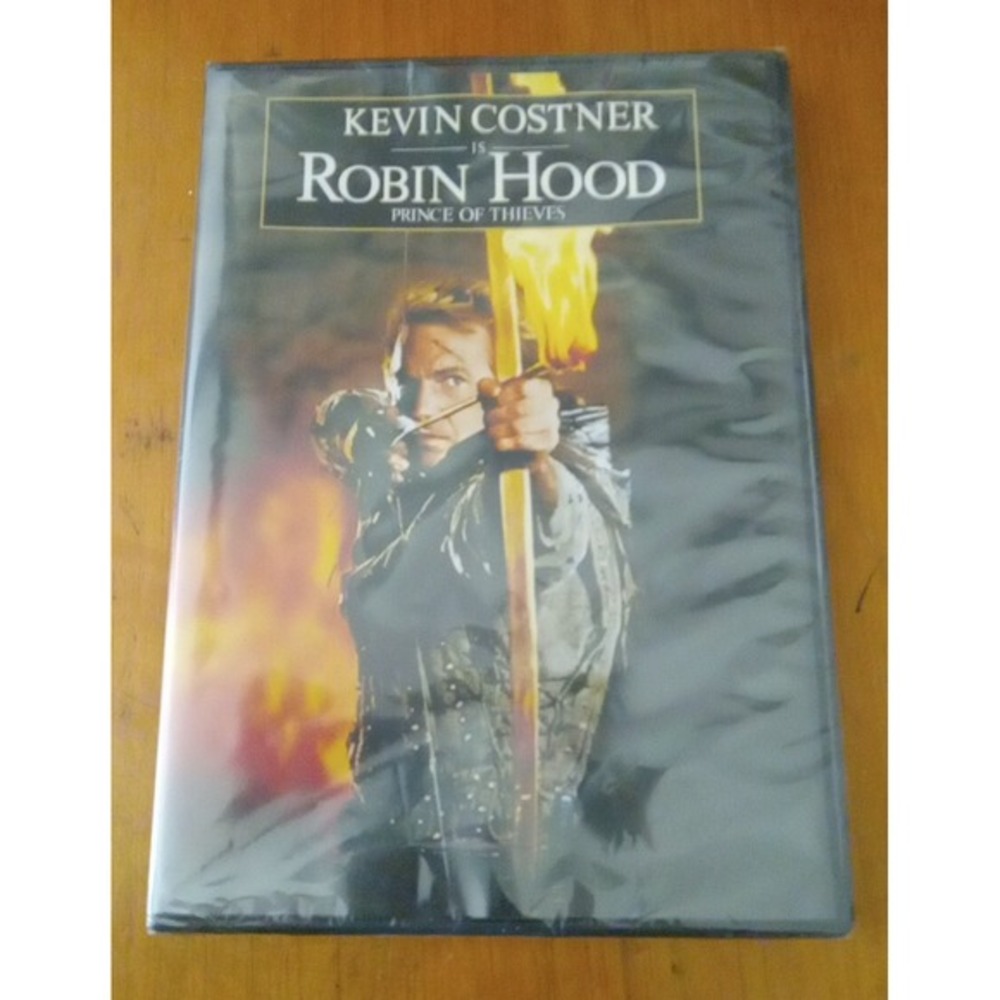 Robin Hood-Prince of Thieves  Video Store EMPTY DVD  Display‎ Case Kevin Costner